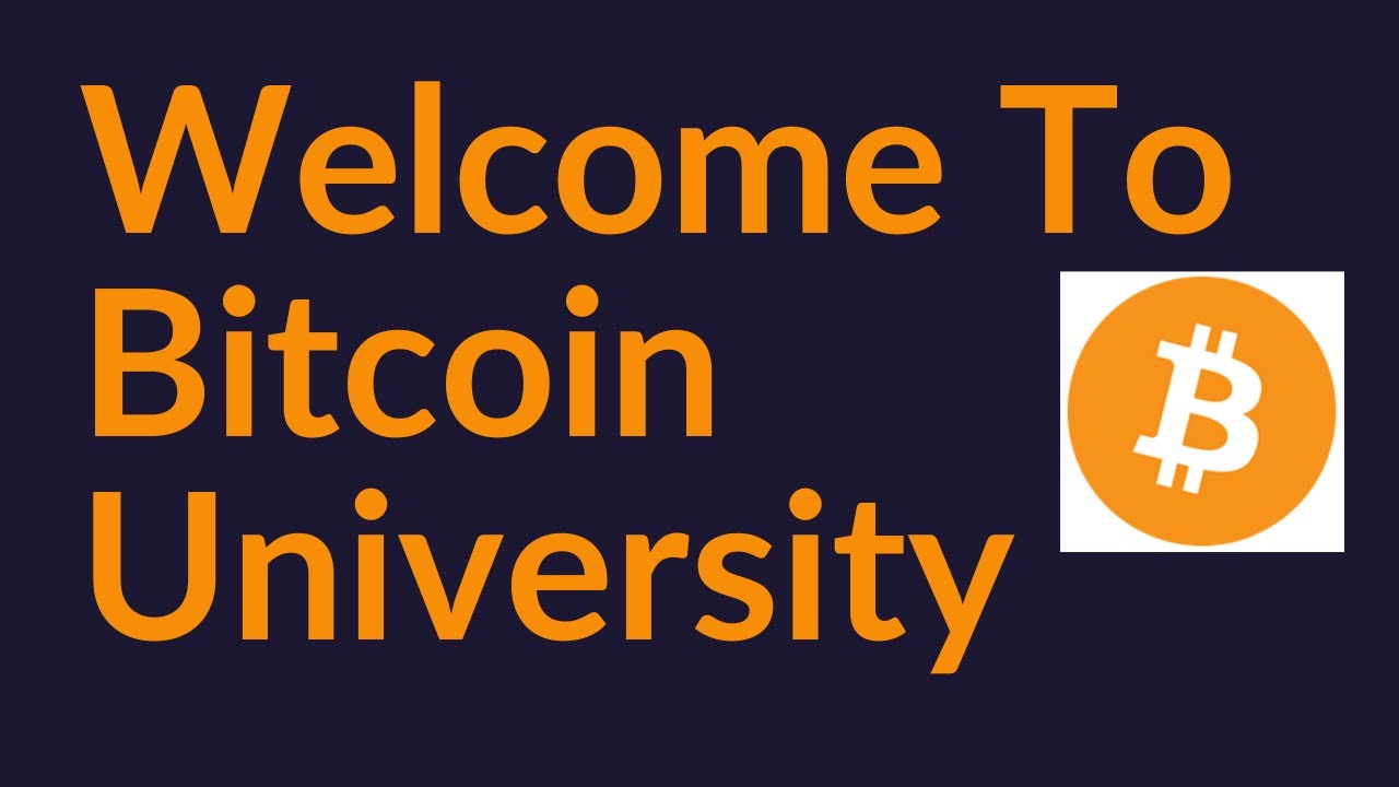 Bitcoin University, by Matthew Kratter